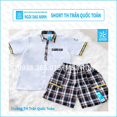 SHORT BỐ SỌC NÂU - TIỂU HỌC TRẦN QUỐC TOẢN